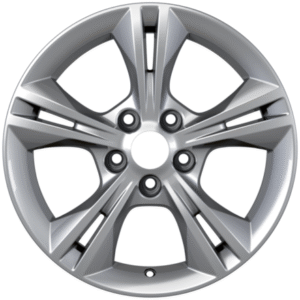 Platišče iz lahke zlitine 16" 5 x 2 kraki, srebrn